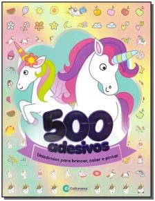 500 adesivos Unicórnios