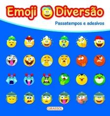 Emoji Diversão Azul - Passatempos Diversão