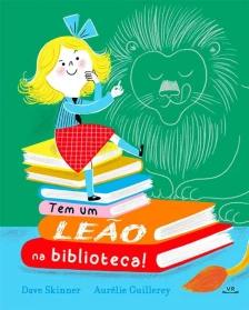 Tem um leão na biblioteca!