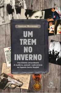Um trem no inverno